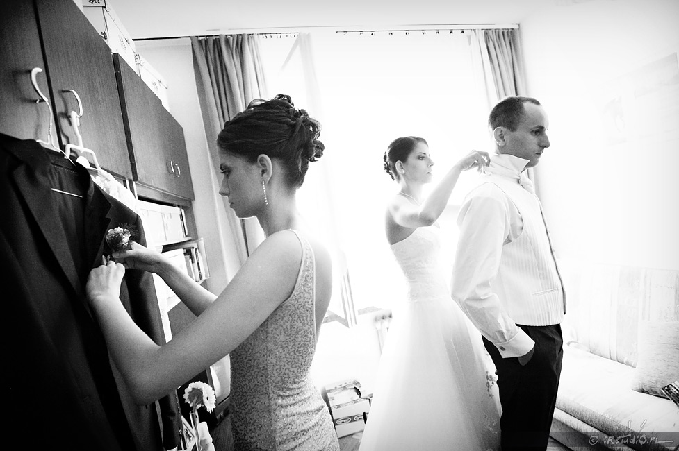 fotografia ślubna przygotowania